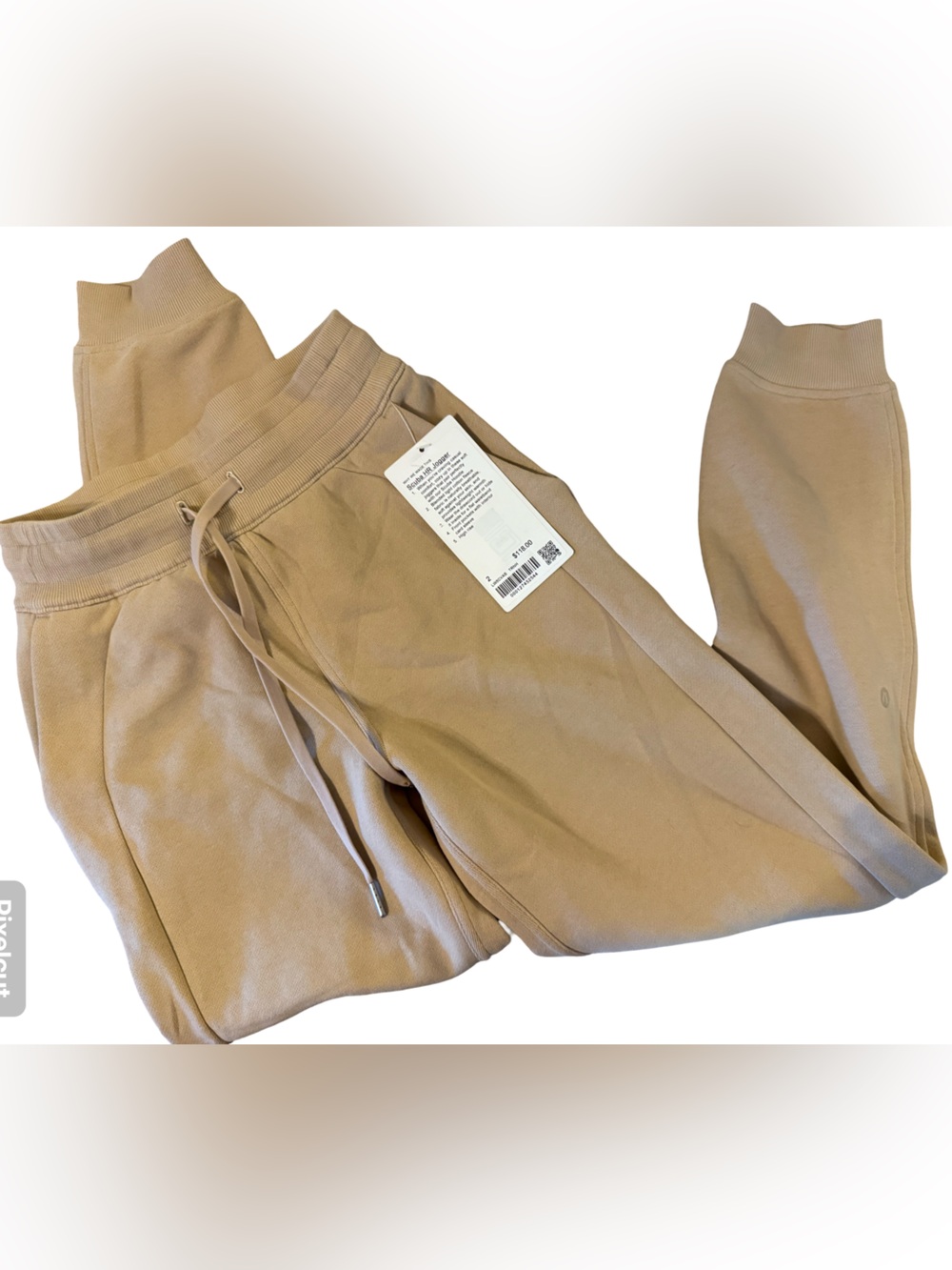 lululemon athletica Women’s  Beige Drawstring Joggers